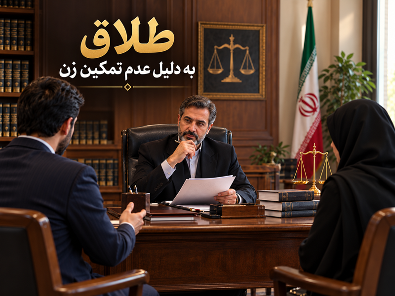 طلاق به دلیل عدم تمکین زن