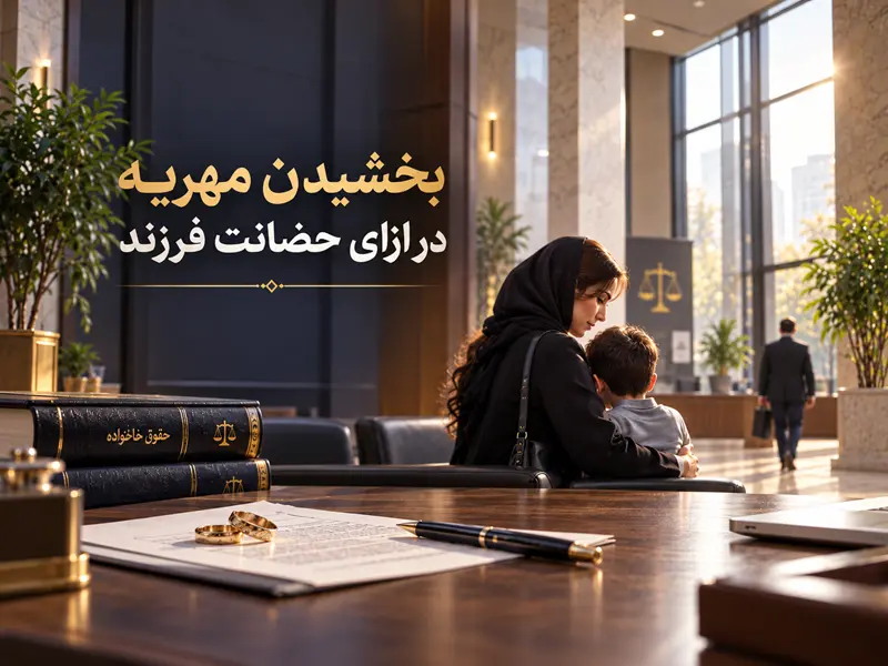 بخشیدن مهریه در ازای حضانت فرزند